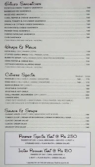 Cafe Roameo menu 1