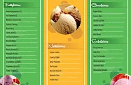 Apsara Ice Creams menu 2