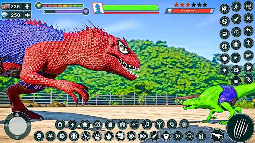 Screenshot Dinosaur Smash Rescue Batle 3D