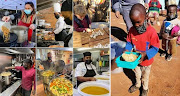 A handful of the many chefs and home cooks around SA who joined the #67000litres for Mandela Challenge in 2021, plus a few of the more than 283,000 recipients of the soups they made.