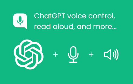 Voice Control for ChatGPT small promo image