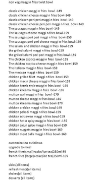 Maggi In A Bowl menu 8