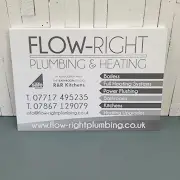 Flow-right Plumbing & Heating Logo