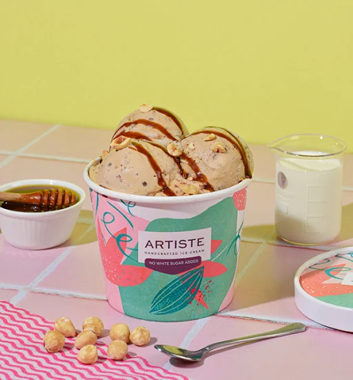 Salted Caramel Hazelnuts Ice Cream 600 Ml