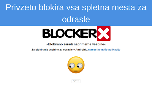 Dospelých Blokátor - BlockerX