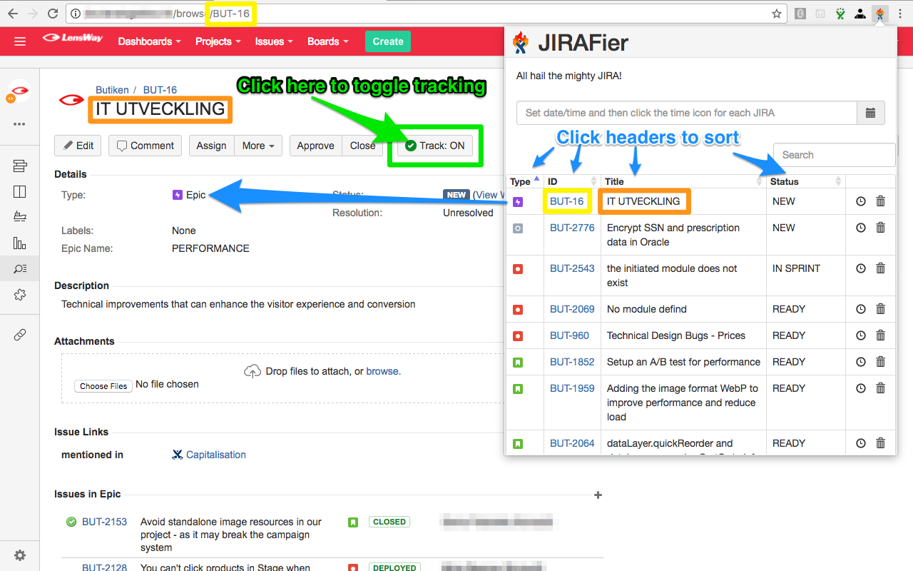 JIRAFier Preview image 1