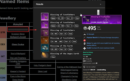 Right-Click Search New World DB