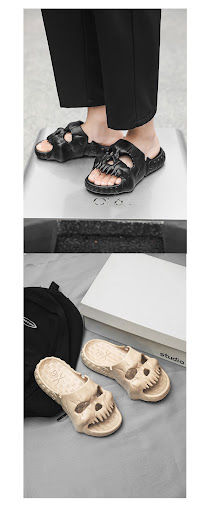 Title 9, Mens Skull Sandals Indoor Outdoor Fashion Comf...