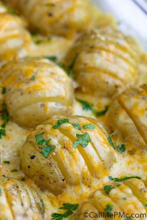 Hasselback Scalloped Potatoes