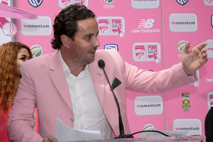 Jono Leaf-Wright (Gauteng Lions CEO) during the ODI PinkDay launch at CSA Offices on October 01, 2019 in Johannesburg, South Africa.