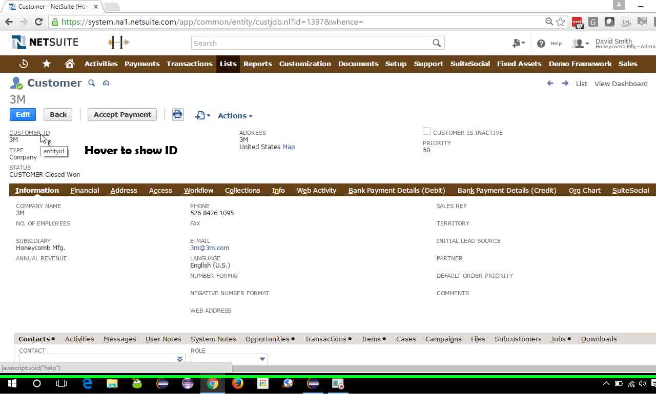 NetSuite: Show Field IDs Preview image 0