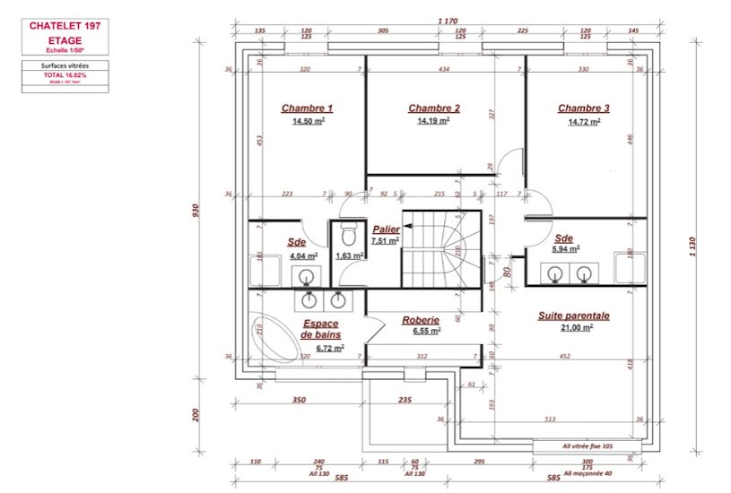  Vente Terrain + Maison - Terrain : 1 200m² - Maison : 197m² à Méré (78490) 