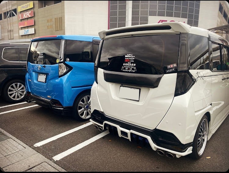 タンクカスタムの目撃情報・無断コラボすみません・久御山イオン・タンクカスタムに関するカスタム事例の投稿画像2枚目