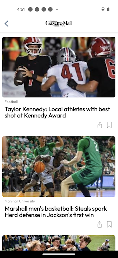 Screenshot Charleston Gazette-Mail