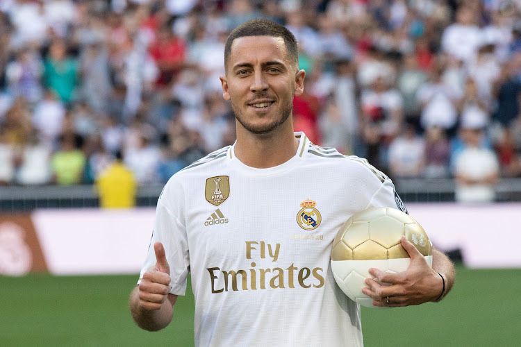 On connaît enfin le numéro d'Eden Hazard au Real Madrid !