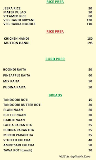 Sarvam Restaurant menu 2