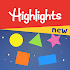 Highlights Shapes – Shape Sorting & Color Mixing1.3.11