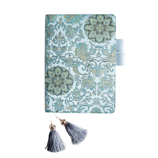 Title 5, Notebook and Notepad Flying Blue Flower Series ...