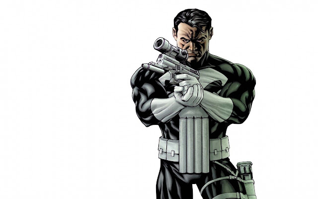 New tab wallpaper Punisher Comics