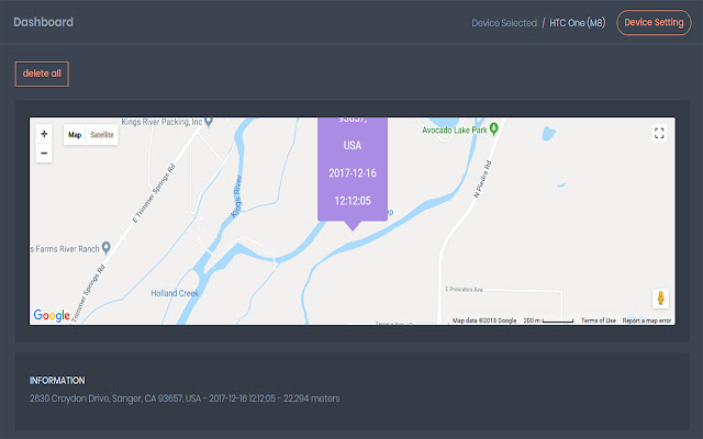 PhoneTracking - GPS Phone Tracker chrome extension