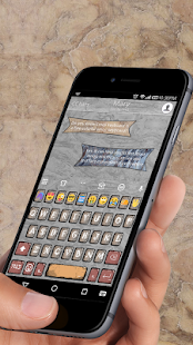 Hacksaw Emoji Keyboard Theme - náhled