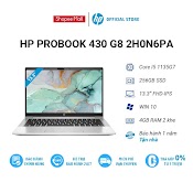 [Mã Elhp12 Giảm Đến 2Tr2] Laptop Hp Probook 430 G8 2H0N6Pa I5 - 1135G7/4Gd4/256Gssd/13.3Fhd/Wl/Fp/Bt/Bạc/Led_Kb/ - Bạc