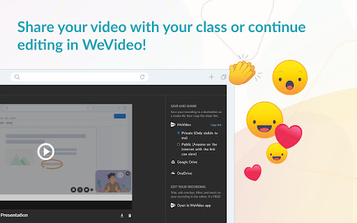 WeVideo Screen & Webcam Recorder