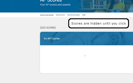 AP® Score Hider