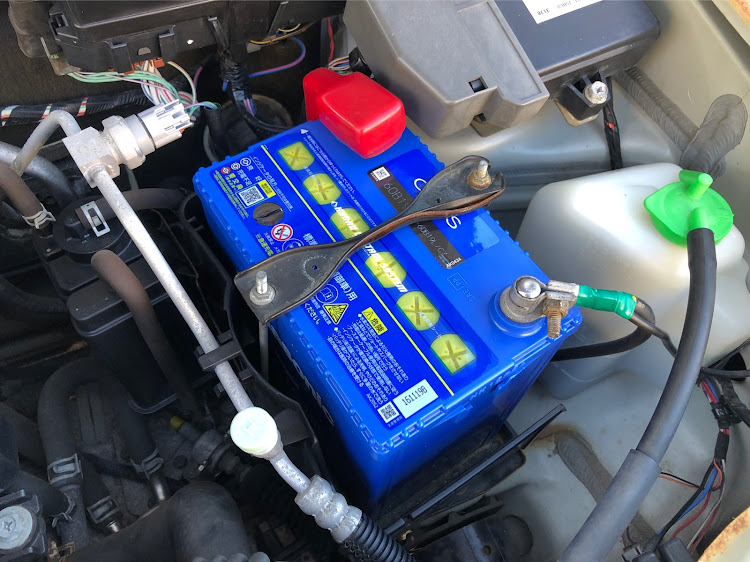 アルトラパンのバッテリー交換に関するカスタム事例の投稿画像1枚目