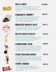 Cremeborne Ice Cream & Dessert menu 5