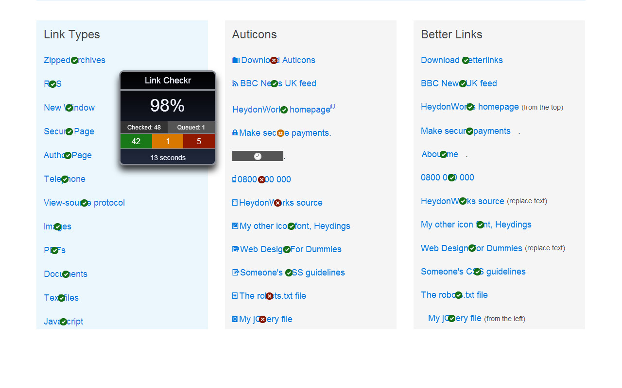 Link Checker Preview image 1