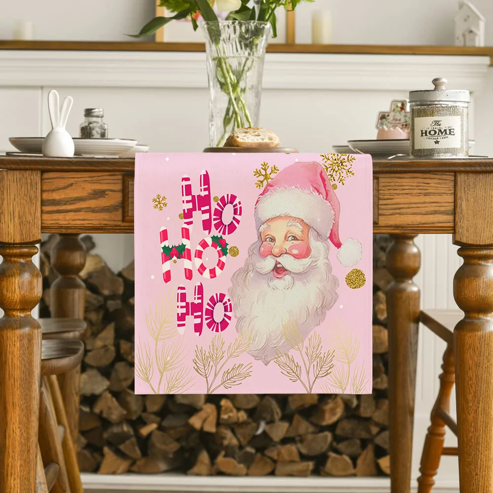Title 4, Kerst tafelloper Kerstboom Sneeuwvlok Decoratie...