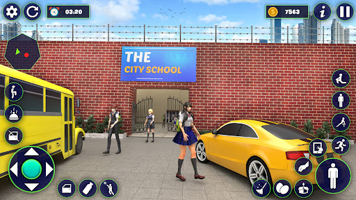 Screenshot School Girl Life Simulator 3D