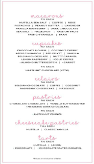 Le 15 Patisserie menu 5