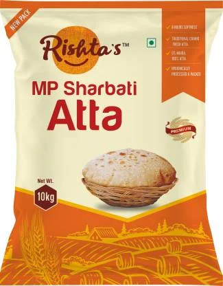 Rishta's MP Sharbati Atta - 10 kg