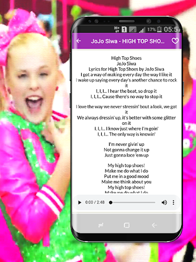 jojo siwa my high top shoes