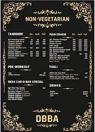 Dbba Restaurant menu 4