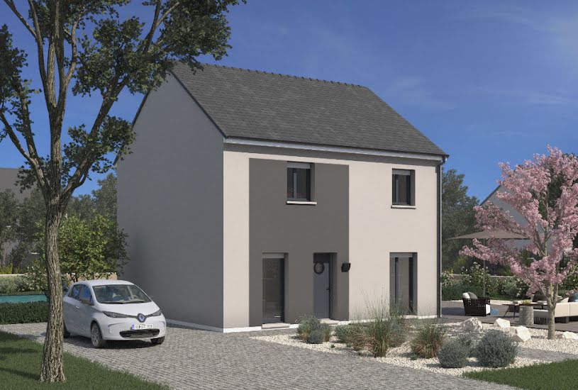  Vente Terrain + Maison - Terrain : 355m² - Maison : 102m² à Fay-lès-Nemours (77167) 