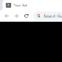 Empty New Tab Page - Black Chrome extension download