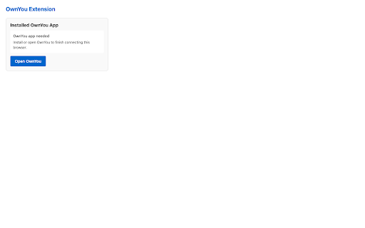 OwnYou Personal AI Extension screenshot 1