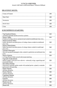 Kadai Veg Tables menu 1