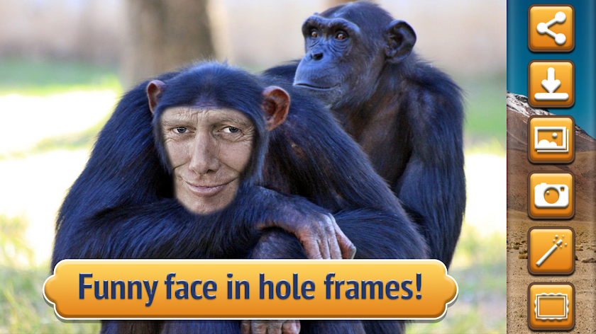 Animal Face Photo Montage Screen 1