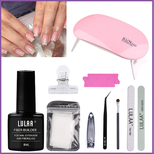 Title 5, Manicure Transparent Fiber Extension Adhesive S...