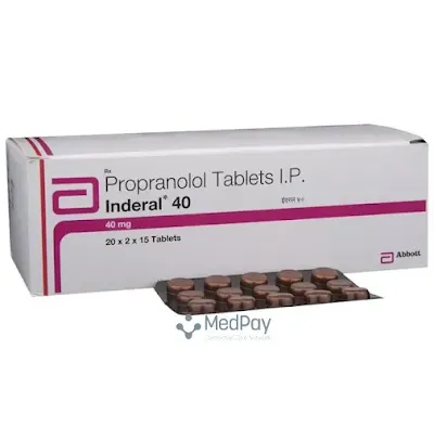 Inderal 40 Tab - 15