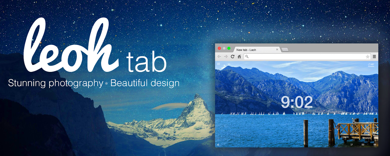 Leoh New Tab Preview image 2