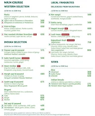 Monarch Restaurant - Holiday Inn Jaipur City Centre menu 7