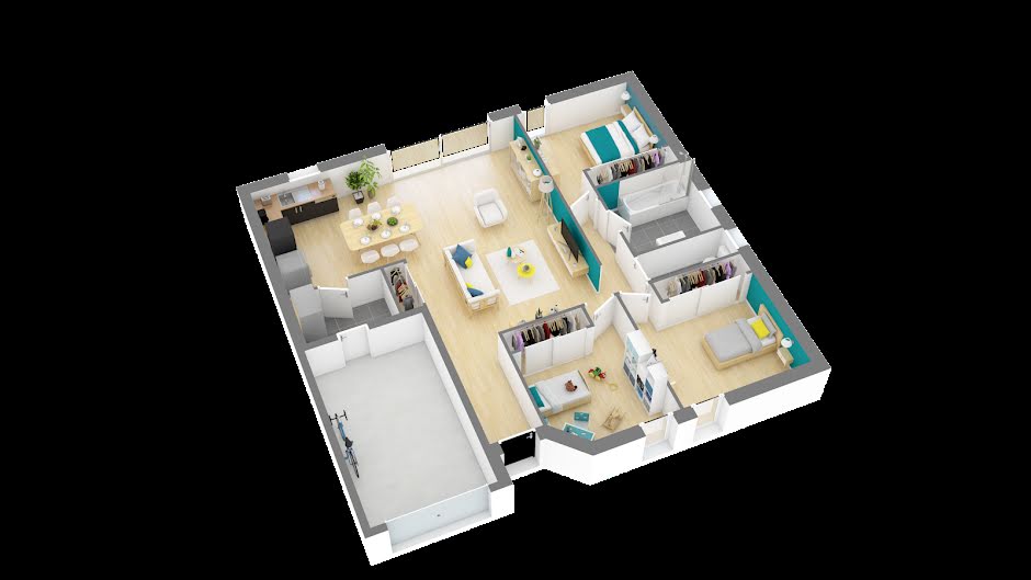 Vente maison neuve 4 pièces 90 m² à Héric (44810), 289 871 €