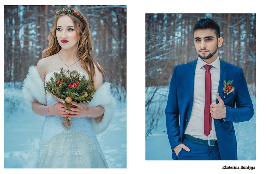 Wedding photographer Ekaterina Burdyga (burdygakat). Photo of 11 January 2016