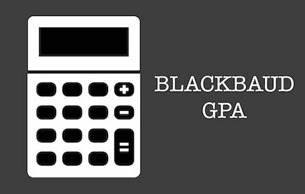 Blackbaud GPA Calculator Preview image 0