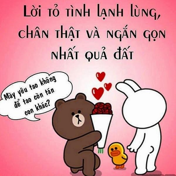 Ảnh chế tình yêu khi tỏ tình